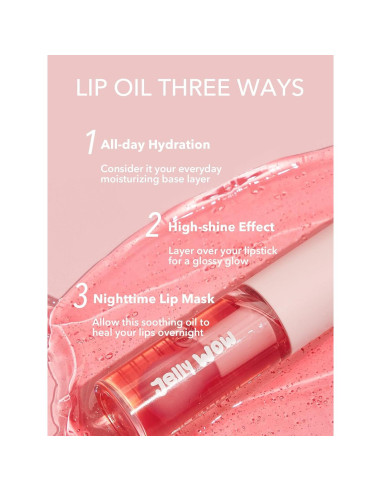 Brillo Labial Hidratante SHEGLAM Jelly Wow Baya 30g