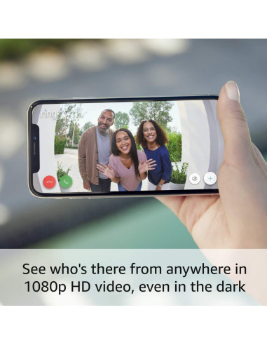 Timbre de Video con Cable Ring Plus 1080p HD Mejorado