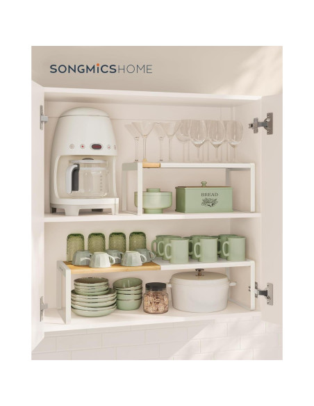 Estantes Expandibles para Especias SONGMICS HOME 2 Pzas Estantes Expandibles para Especias SONGMICS HOME 2 Pzas