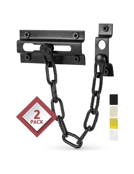Cerraduras de Cadena para Puerta Jack N' Drill - 2 Pzas Cerraduras de Cadena para Puerta Jack N' Drill - 2 Pzas