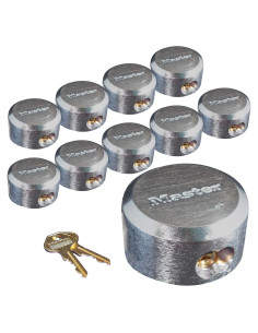 Cerraduras Master Lock 6271KA ProSeries 10 Paquete Cromo