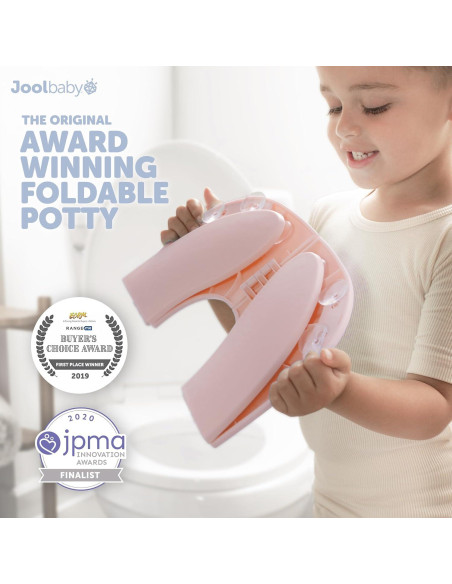 Asiento de Baño Plegable Jool Baby Rosa para Niños Asiento de Baño Plegable Jool Baby Rosa para Niños