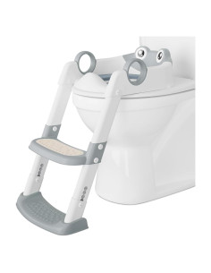 Asiento de Entrenamiento para Baño SunnyFurn Gris Plegable