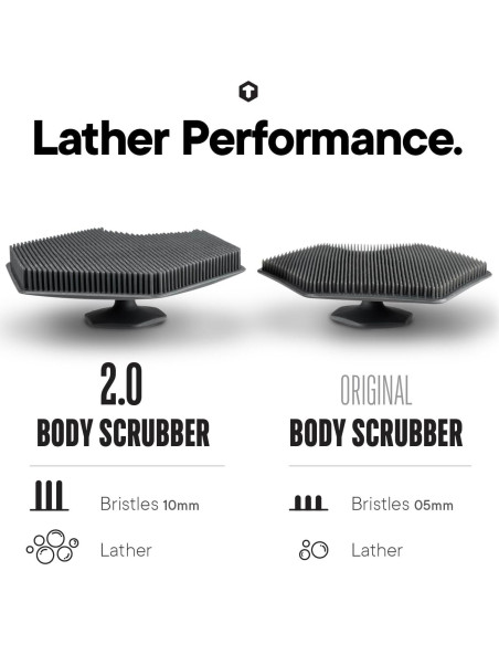 Exfoliador Corporal de Silicona Tooletries Body Scrubber 2.0 Exfoliador Corporal de Silicona Tooletries Body Scrubber 2.0