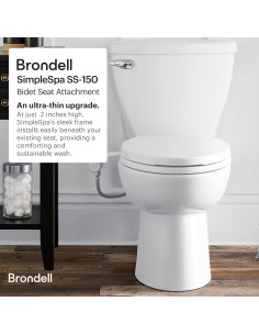 Bidet Brondell SimpleSpa SS-150 Agua Fresca No Eléctrico 2