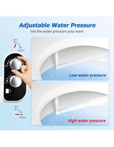 Bidet DooLv A8702 Agua Caliente y Fría Ajustable
