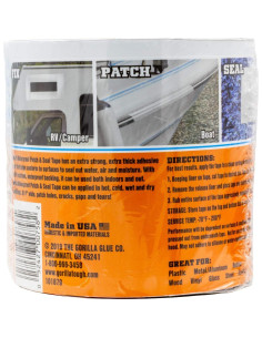 Cinta Impermeable Gorilla Patch & Seal 10 m Blanca 2