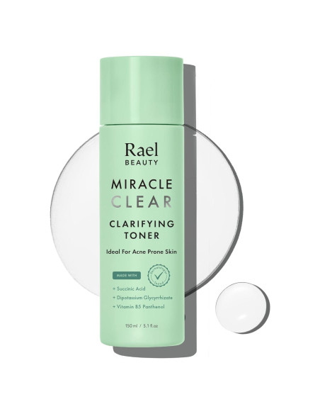 Tónico Rael Miracle Clear 151ml - Reducción de Poros y Aceites Tónico Rael Miracle Clear 151ml - Reducción de Poros y Aceites