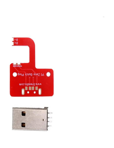 Adaptador USB-Micro a USB-A Treedix para Raspberry Pi Zero