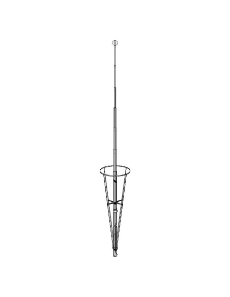 Antena de Base Ajustable Sirio Vector 4000 27-28.5 MHz Antena de Base Ajustable Sirio Vector 4000 27-28.5 MHz
