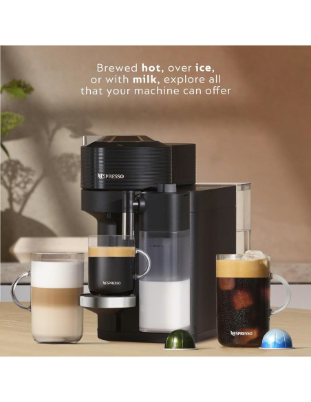 Cafetera Espresso Nespresso Vertuo Lattissima De'Longhi Negra Cafetera Espresso Nespresso Vertuo Lattissima De'Longhi Negra