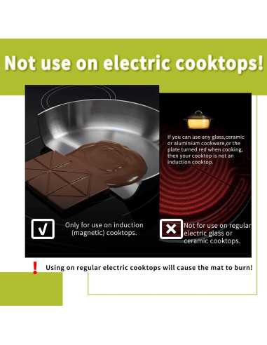 Protector de Cocina de Inducción Cook's Aid 20 cm - 2 Pcs