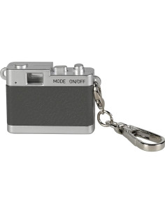 Cámara Digital Juguete Kenko Pieni II Gris 1.31MP con Llavero 2