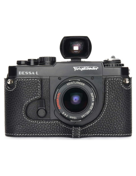 Funda de Cuero Real BolinUS para Cámara Voigtlander Bessa-R/L Funda de Cuero Real BolinUS para Cámara Voigtlander Bessa-R/L