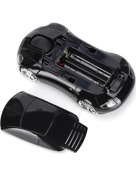 Ratón Inalámbrico Ergonómico Dpofirs Mini Coche Negro Ratón Inalámbrico Ergonómico Dpofirs Mini Coche Negro
