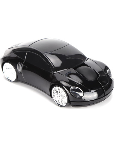 Ratón Inalámbrico Ergonómico Dpofirs Mini Coche Negro