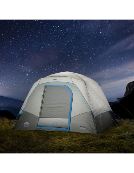 Tienda de Camping Iluminada CORE para 6 Personas - 3 Estaciones Tienda de Camping Iluminada CORE para 6 Personas - 3 Estaciones