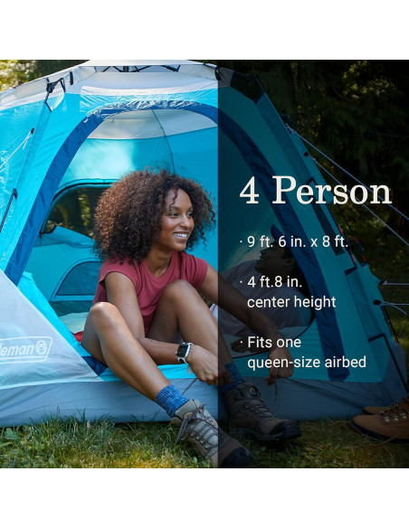 Tienda de Camping Coleman Camp Burst para 4 Personas - Pop-Up 45s Tienda de Camping Coleman Camp Burst para 4 Personas - Pop-Up 45s