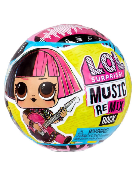 Muñeca L.O.L. Surprise! Remix Rock Lil Sisters - 7 Sorpresas Muñeca L.O.L. Surprise! Remix Rock Lil Sisters - 7 Sorpresas