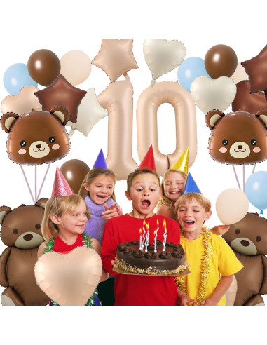 32 Piezas Globos de Oso Finypa 40 cm Decoración Fiesta