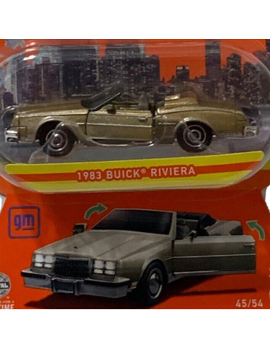 Vehículo Die-Cast Matchbox Buick Riviera 1983 Dorado
