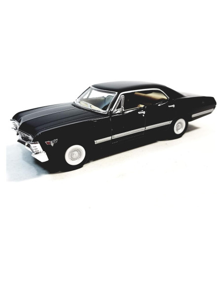 Coche Diecast Kinsmart 1967 Chevy Impala Negro 1:43 Coche Diecast Kinsmart 1967 Chevy Impala Negro 1:43
