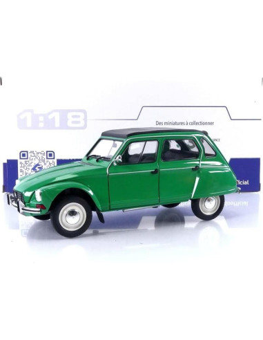 Modelo de Coche Escala 1:18 Solido Citroen Dyane 6 Verde