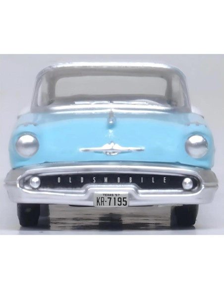 Coche Diecast 1957 88 Convertible Oxford Azul y Blanco 1/87 Coche Diecast 1957 88 Convertible Oxford Azul y Blanco 1/87