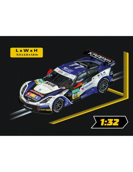 Coche de Slot Digital Carrera Corvette C7 GT3-R 1:32 No.77 Coche de Slot Digital Carrera Corvette C7 GT3-R 1:32 No.77