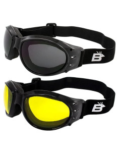 Gafas de Motociclismo Birdz Eyewear Bald Eagles - 2 Pares