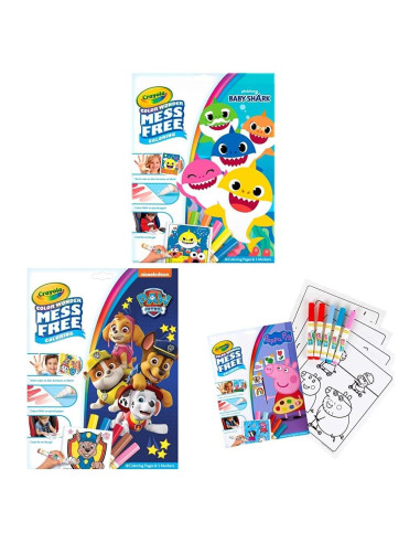 Conjunto Crayola 61 Páginas para Colorear y Marcadores