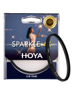 Filtro Hoya Sparkle 4X 62mm - Efecto Estrella para Fotografía