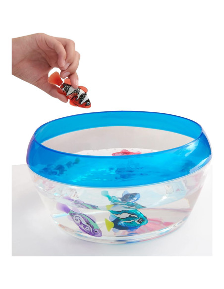 Pez Robótico Nadador ZURU Robo Fish 2 Piezas Azul Rojo Pez Robótico Nadador ZURU Robo Fish 2 Piezas Azul Rojo