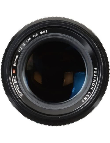 Lente Fujifilm XF 90mm F2 R LM WR con Accesorios de Limpieza Lente Fujifilm XF 90mm F2 R LM WR con Accesorios de Limpieza