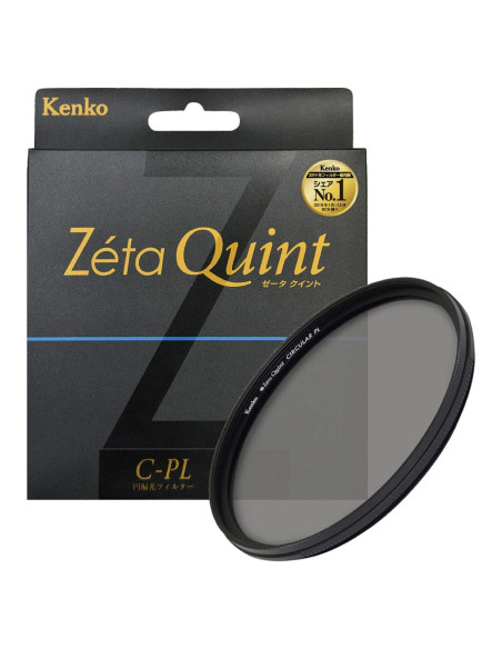 Filtro Polarizador Circular Kenko 40.5mm Zeta Quint - Vidrio Templado Filtro Polarizador Circular Kenko 40.5mm Zeta Quint - Vidrio Templado
