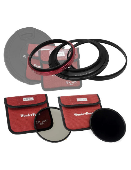 Kit de Filtros CPL y ND1000 145mm Fotodiox para Zeiss 15mm Kit de Filtros CPL y ND1000 145mm Fotodiox para Zeiss 15mm