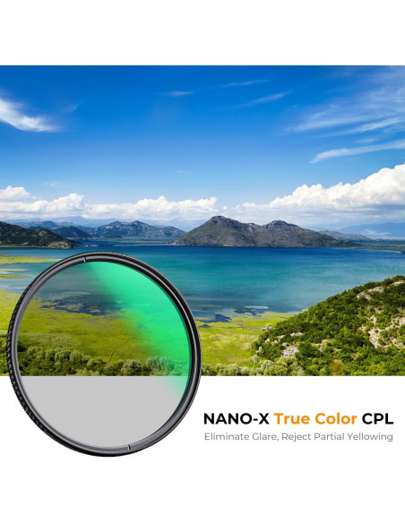 Filtro Polarizador Circular K&F Concept 46mm Nano-X 28 Capas Filtro Polarizador Circular K&F Concept 46mm Nano-X 28 Capas