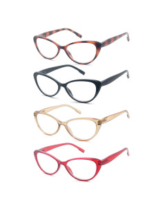 Gafas de Lectura MODFANS Ojo de Gato 3.0x 4 Colores