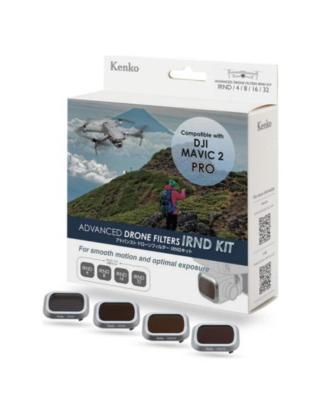 Kit de Filtros IRND Kenko para DJI Mavic 2 Pro - 4 Piezas Kit de Filtros IRND Kenko para DJI Mavic 2 Pro - 4 Piezas
