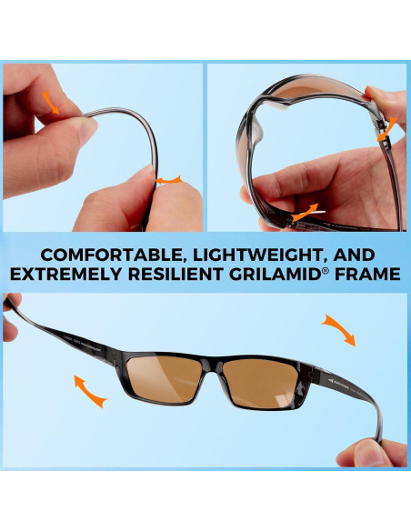 Gafas de sol polarizadas KastKing Huzzah con protección UV Gafas de sol polarizadas KastKing Huzzah con protección UV