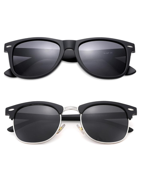 Gafas de sol polarizadas Pro Acme UV 400 unisex semi sin montura Gafas de sol polarizadas Pro Acme UV 400 unisex semi sin montura