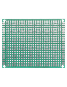 Placas PCB Universales YOKIVE 2 Pcs 70x90mm Verde FR-4