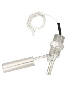 Sensor de Nivel de Agua Lateral Zerone 1/2 NPT Acero Inoxidable
