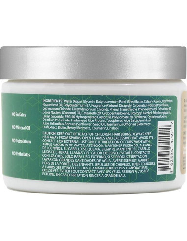 Crema Sin Enjuague Dr. Miracle 340 g - Manteca de Karité y Romero
