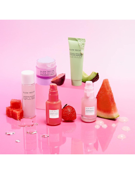 Kit de Cuidado Facial Mini Glow Recipe Fruit Babies - 5 Esenciales Kit de Cuidado Facial Mini Glow Recipe Fruit Babies - 5 Esenciales