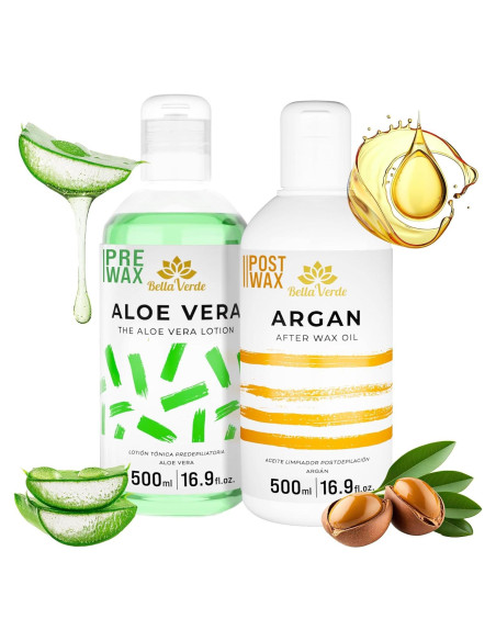 Kit de Cuidado Pre y Post Depilación Bella Verde - 2 Spray Kit de Cuidado Pre y Post Depilación Bella Verde - 2 Spray