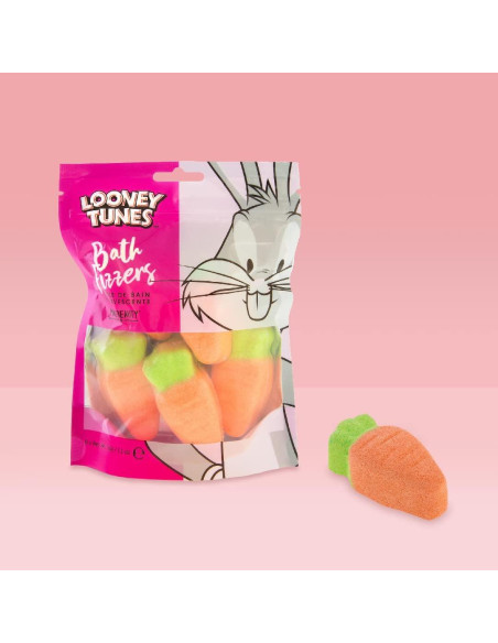 Sales de Baño Efervescentes Mad Beauty Zanahoria Looney Tunes 6x31g Sales de Baño Efervescentes Mad Beauty Zanahoria Looney Tunes 6x31g