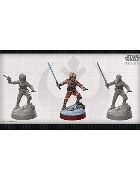 Expansión Comandante Luke Skywalker Star Wars: Legion - Juego de Guerra Expansión Comandante Luke Skywalker Star Wars: Legion - Juego de Guerra