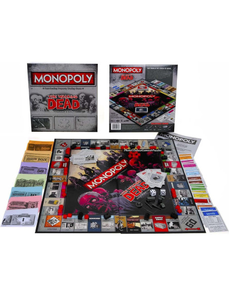 Monopoly Los Muertos Vivientes Edición Supervivencia 2-6 Jugadores Monopoly Los Muertos Vivientes Edición Supervivencia 2-6 Jugadores