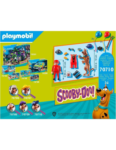 Playmobil Aventura Scooby-Doo Payaso Fantasma 70710 Playmobil Aventura Scooby-Doo Payaso Fantasma 70710